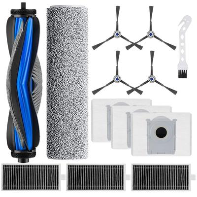 LOOHAOC ECOVACS DEEBOT X8 Omni/X8 Pro Omni Ersatz-Roboterstaubsaugerzubehör (13-teiliges Set) - Seitenbürste, Hauptbürste, Filter, Wischmopp
