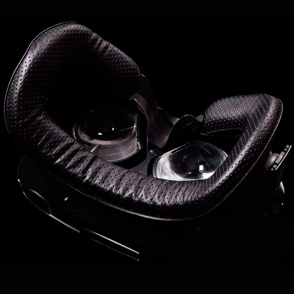 TamBee Vive PRO Face Cushion Pad Face Foam Replacement, PU Leather Face Cover Pad Removable Facial Interface for HTC Vive PRO VR (Face Foam 2PC)