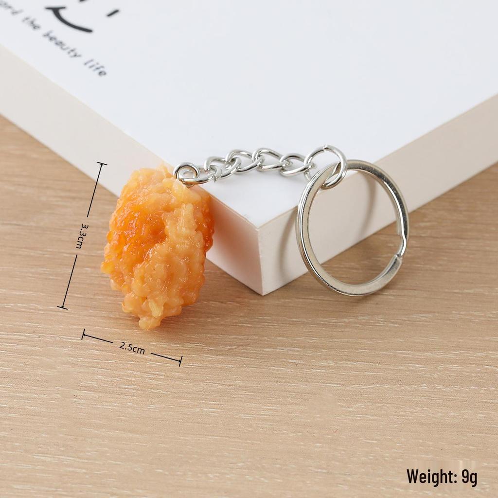Vassoio Mini Snack: Anelli di Calamari, Patatine Fritte, Popcorn, Patatine, Nuggets di Pollo - Foto di Modelli Giocattolo