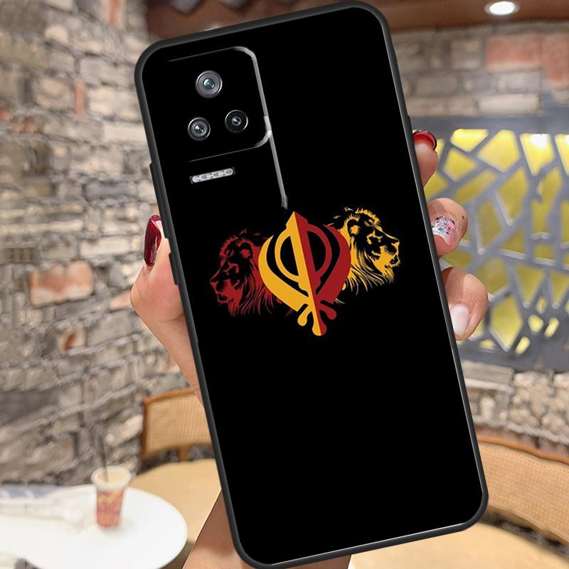 

Sikh Khanda Sikhism Case For Xiaomi 15 Ultra 13 14 11T 12T 13T 14T Pro POCO X7 X3 X5 X6 Pro M6 F5 F6 Pro Cover POCO X5