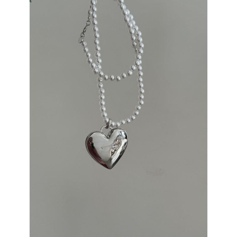 Mei Mary Influencer-style Pearl Belt - Women's Decorative Suit Heart Accessory Waist Chain Crossbody