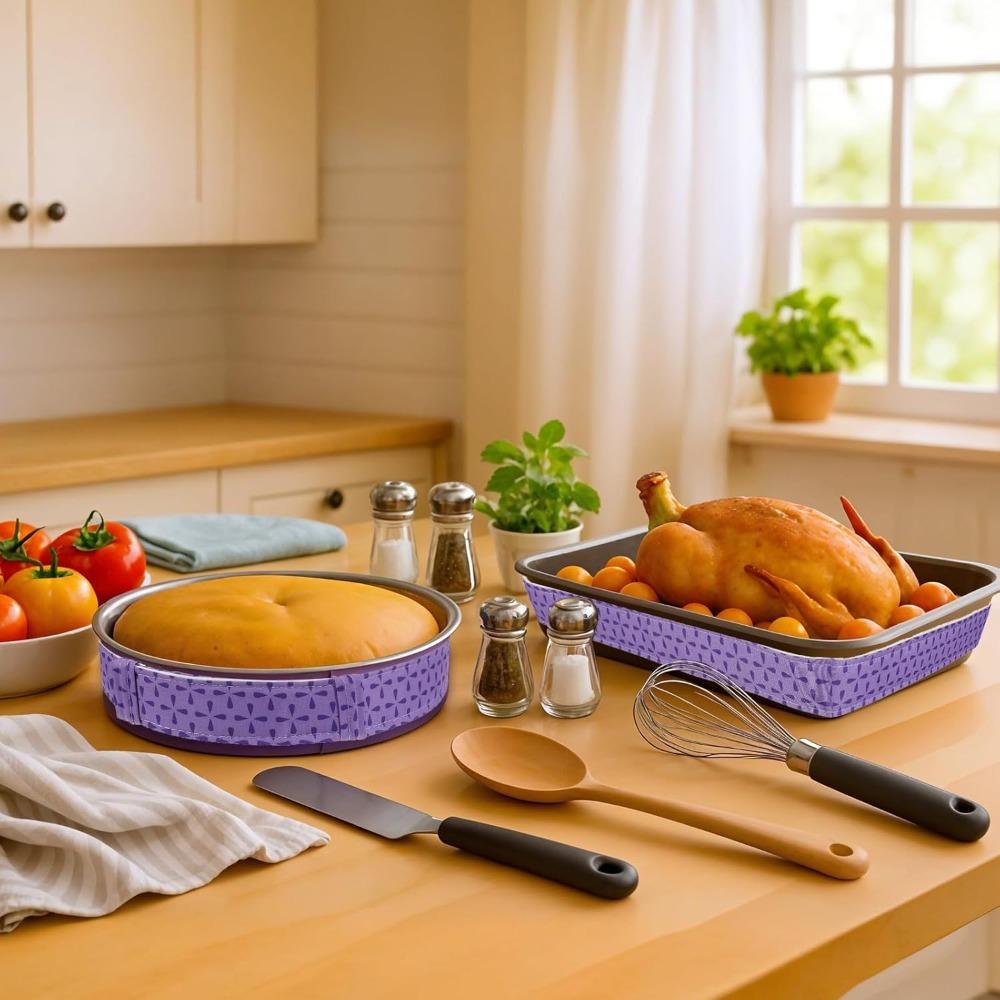 Baking Tray Protection Strap Strip Cake Pan Strips Bake Strip Belt Moist Level Cake Tools Protect Banding Kitchen Gadgets