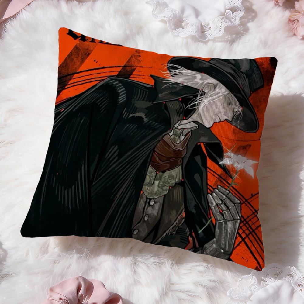 Classic B-BloodborneS Cushion Cover Premium Comfort Reversible Pillow Cove -Two In One Design for Any Room & Car Interior
