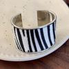 Metal Wide Bangle Leopard Print Bangles Alloy Jewelry Wide Cuff Bracelets  American Style
