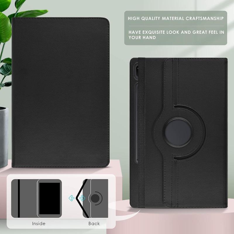 360 drehbare Hülle für Samsung Galaxy Tab S9 Ultra 14,6 S8 Plus 12,4 S7 FE 11 Tablet Cover SM-X900 X916 X800 X810 T730 T970 Hüllen