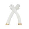 Women Velvet Long Gloves Retro Elbow Length Gloves 1920s Flapper