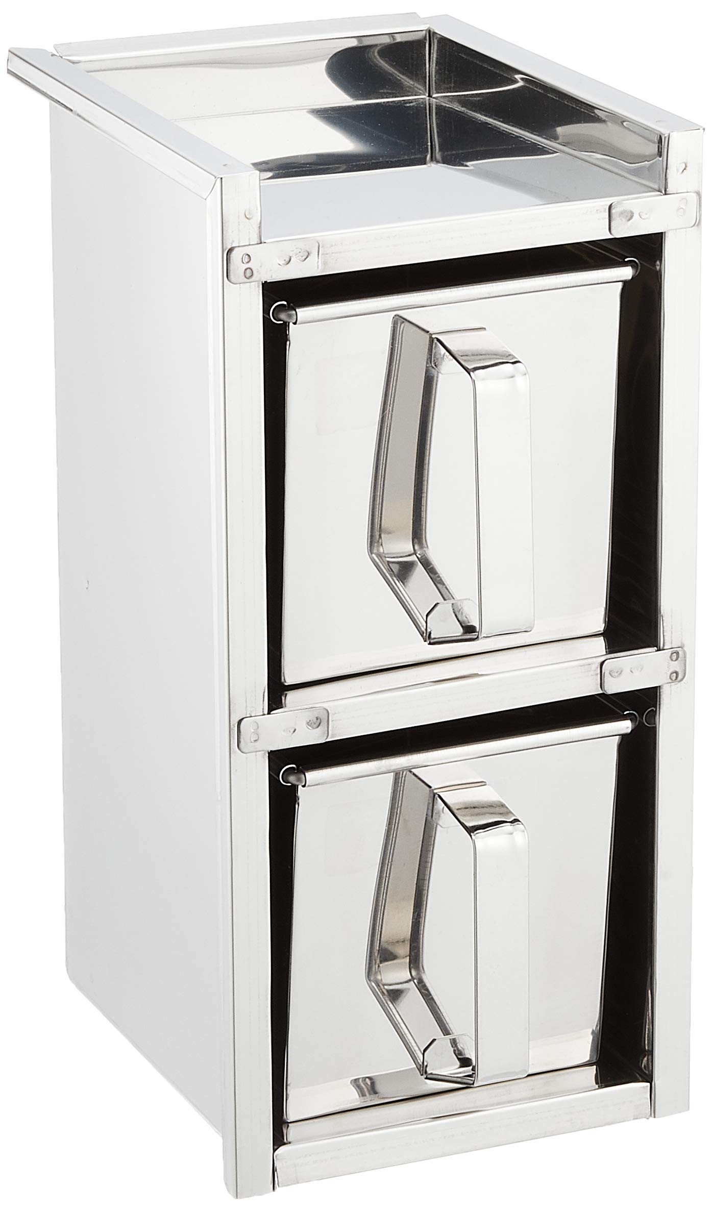 

Endo Shoji Профессиональный сварной ящик для лекарств 2 2 из нержавеющей стали Сделано в AYK17022 Контейнер, Ярусы, Контейнеры, Корпус 18-8, Япония,