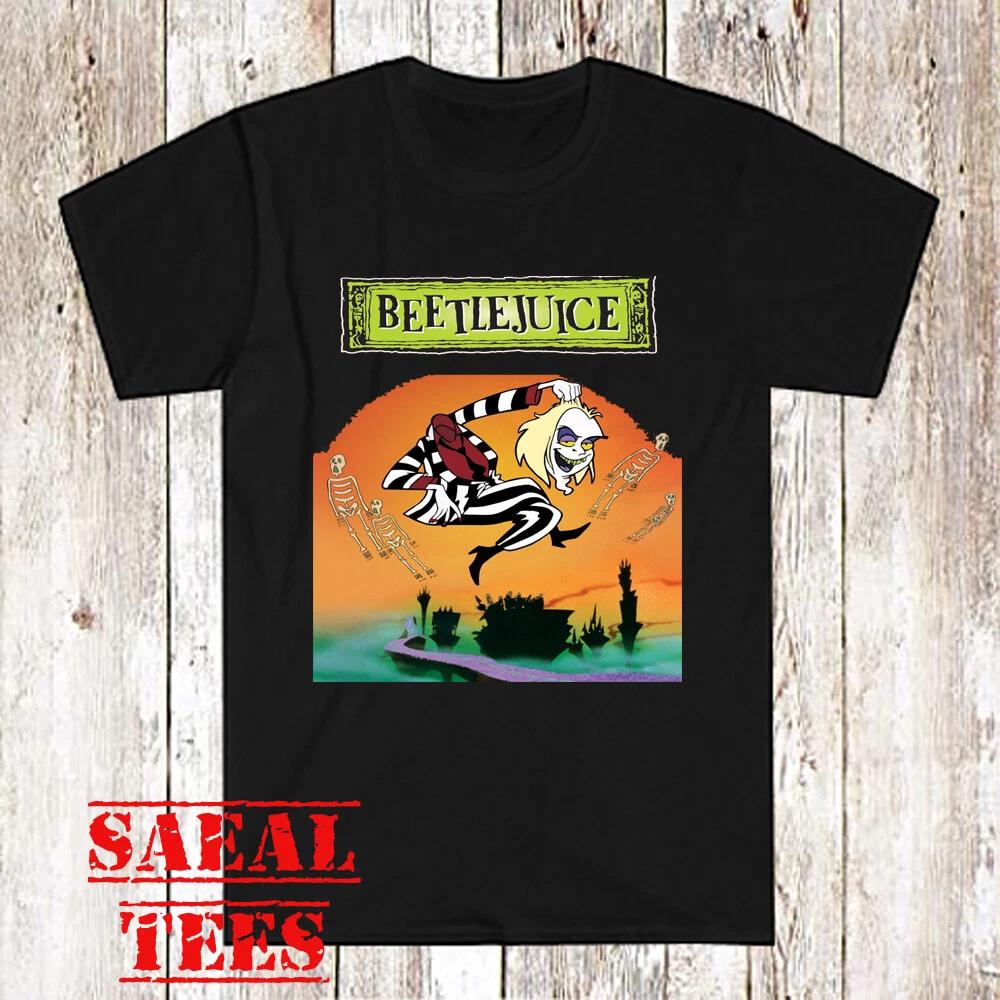Beetlejuice Men s Black Size S-5XL S