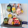 Adorable Colorblock Backpack For Toddlers And Kids Cute Oxford Fabric Design