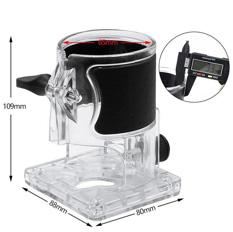 

Trimming Machine Base Transparent Shield Or Tenon Gauge Or Wood Router Woodworking Benche System Router Table Insert Plate Set