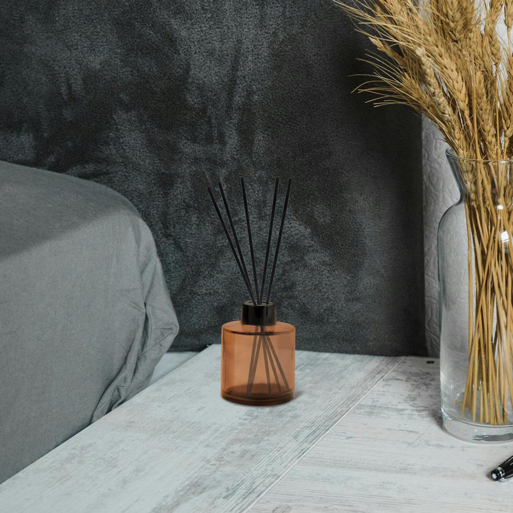 100Pcs Reed Diffuser Sticks Fiber Fragrance Refill Essential Oil Aroma Dispersal Sticks for Home Scent Enhancing Decoration