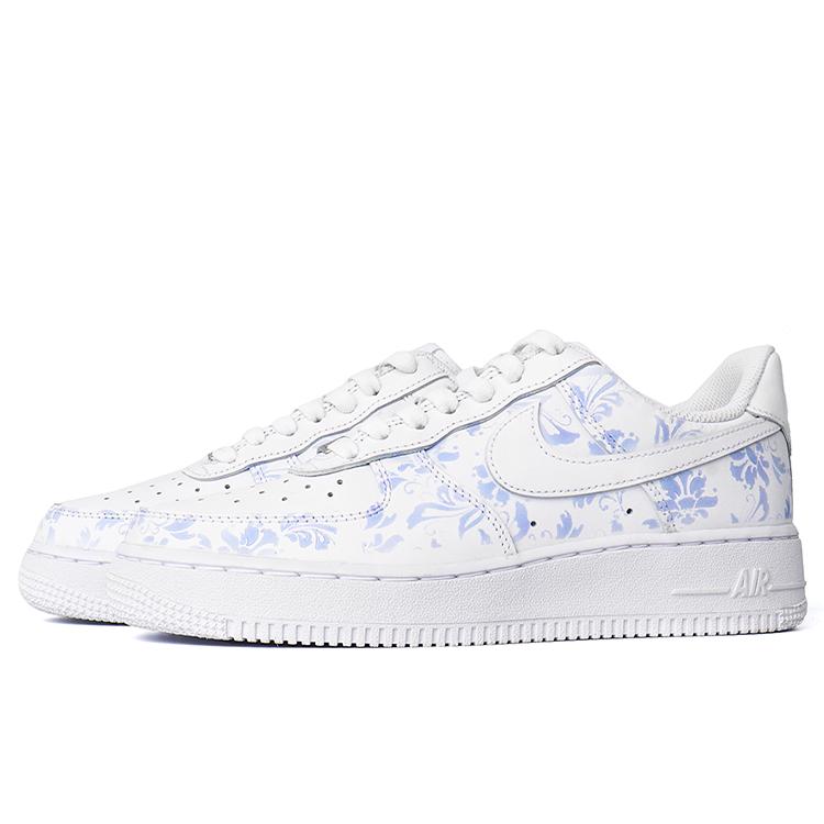 Nike Air Force 1 OWCM Slip Resistant Abrasion Resistant Slip Resistant Abrasion Resistant Low top Skateboard Shoes CW2288-111(Team-)