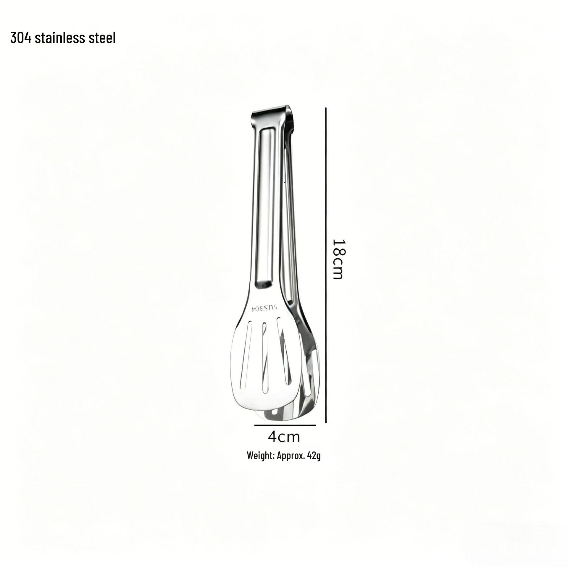 304 Stainless Steel Multi-Purpose Kitchen Tongs