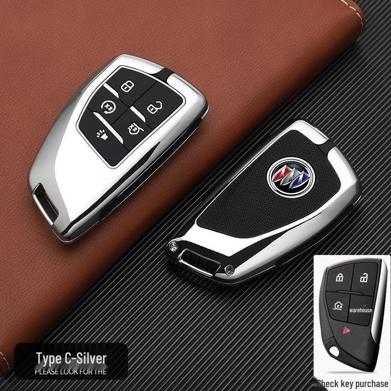 Buick Encore S Key Case: Fashionable Car Key Bag with Decorative Buckle.