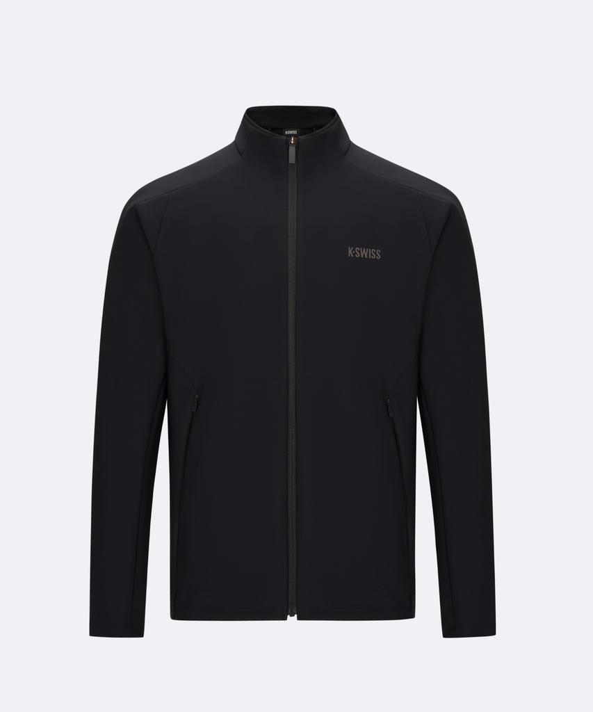 K-Swiss Men'S Brushed Knit Jacket_1Kstjwu001Bk