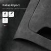 Wildleder Alcan tara Auto Mittelkonsole Schalthebel Panel Abdeckung Dekorativer Aufkleber Für Mercedes Benz C-Klasse W206 C200 2022 2023 EC3