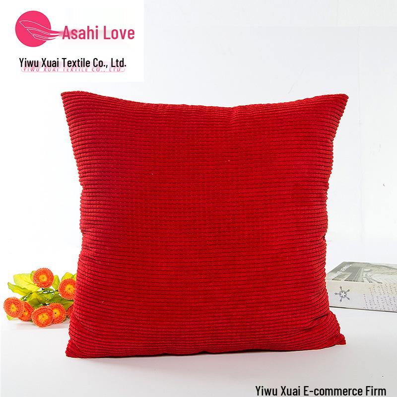 Minimalist Cross-Border Cushion Cover for Office, Car, Sofa, or Home – Classic Corn Kernel Design (Core Not Included)