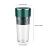 500ml Food Processing Mixer Multifunctional Electric Simple Operation USB Charging Safety 1500mAh for Small Household Appliances