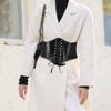 1pcs Adjustable Length Elastic Waist Belt Lace-Up Design Waspie Corset Belt  Clothing Decoration