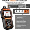 OBD2 Scanner Diagnostic Tool With DTC Solution Car Code Reader Reset Tool Check Engine Light Car CAN Diagnostic Scan Tool Read Clear Vehicle Fault