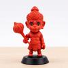 Kesri Hanuman Ji Murti for Car Dashboard | Cute Bajrangbali Polyresin Idol for Home, Office & Pooja Room