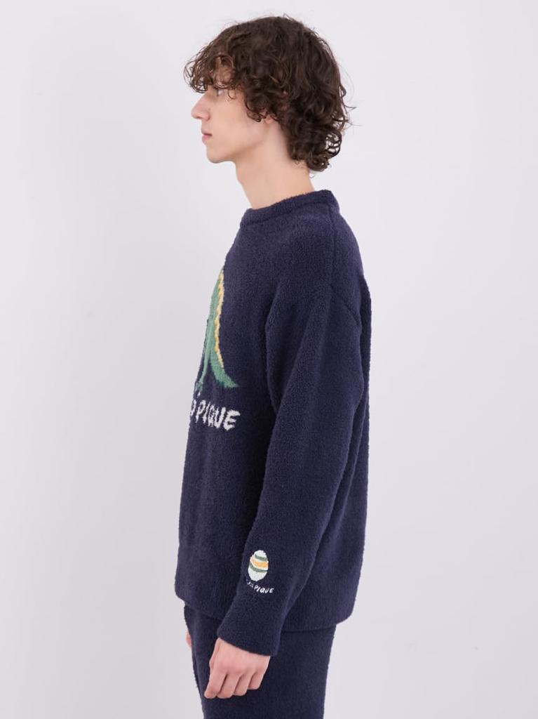 Gelato Pique HOMME Powder Dinosaur JQD Pullover PMNT245944NVYM