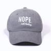 New Baseball Cap With Letter Print - Vintage Style - Suitable For Both Men And Women - Versatile Duckbill Hat