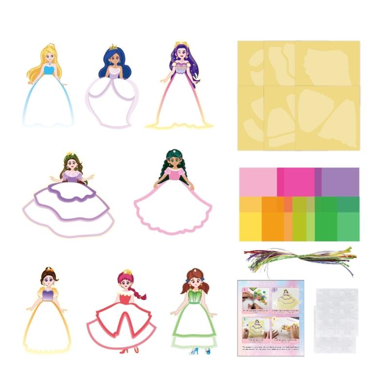 Educational Paper Butterfly Hand Craft Set For Children To Develop Creativity And Artistic Skills In Handcraft Activity