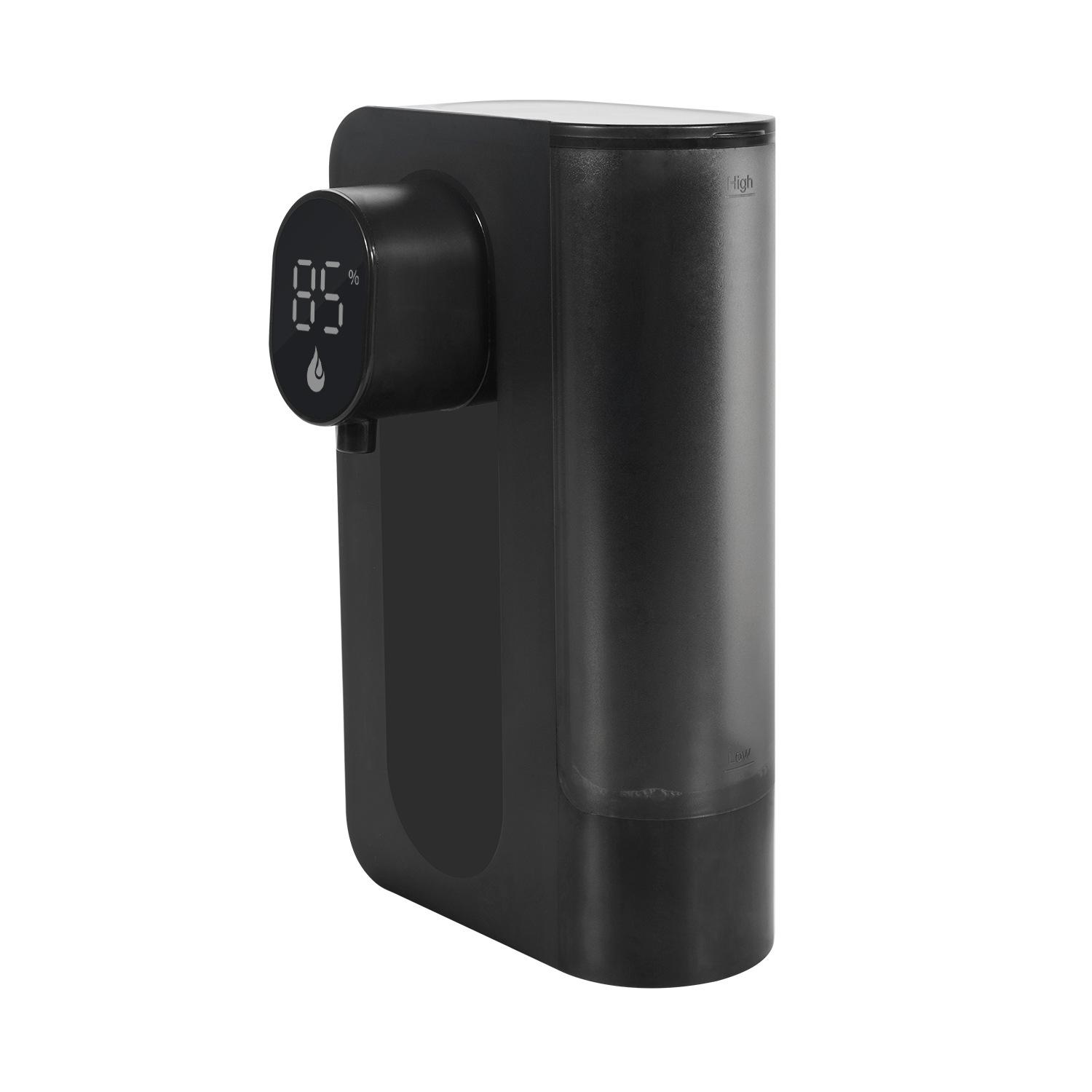 

Автоматический дозатор жидкого мыла настенный дозатор мыла бесконтактный ручной дозатор мыла для посуды водонепроницаемый светодиодный дисплей для кухни и ванной комнаты чёрный