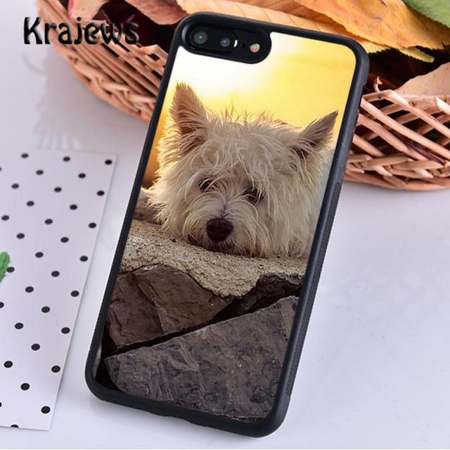 West Highland Terrier Westie Pour iPhone 17 Air 16 Coque de Téléphone Cover 15 14 plus 12 13 pro max coque Shell Fundas