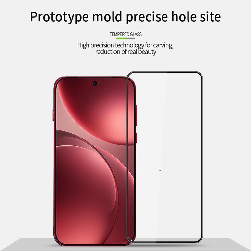 For Oppo Find X9 Pro 5G Screen Protector MOFI 9H 3D Curved Tempered Glass Film