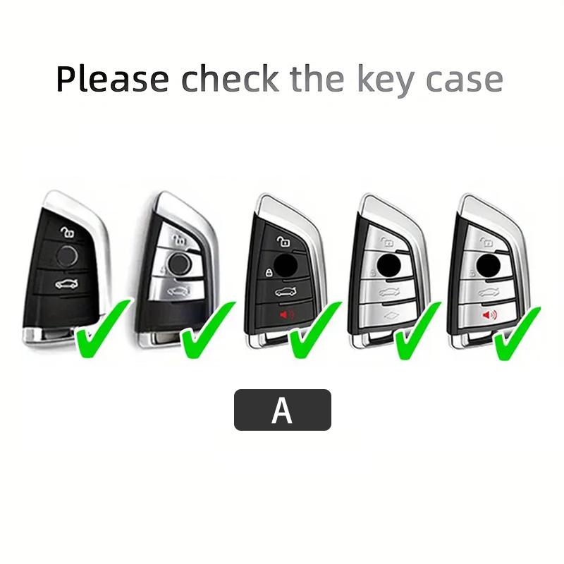 Car Key Case for BMW 1 3 5 7 Series X1 X3 X4 X5 F10 F15 F16 F20 F30 F18 F25 M3 M4 E34 Keychain Holder Accessories