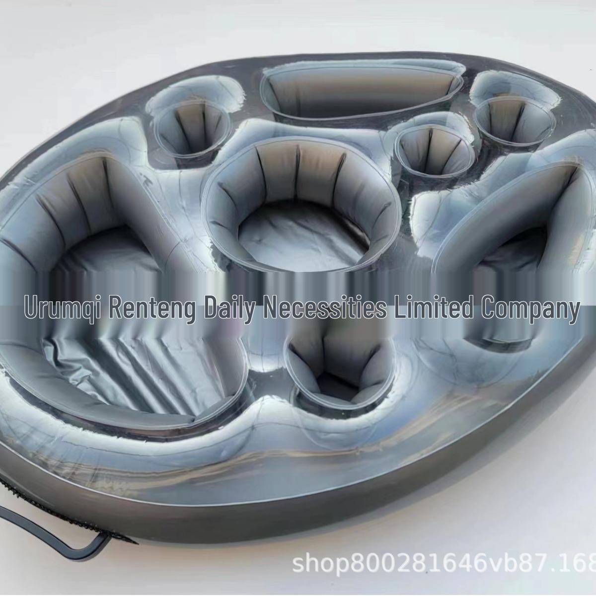 

Экологичная ПВХ Надувная Подставка-Мультихолдер: Чашка, Телефон, Ледяная кровать, Тарелка.