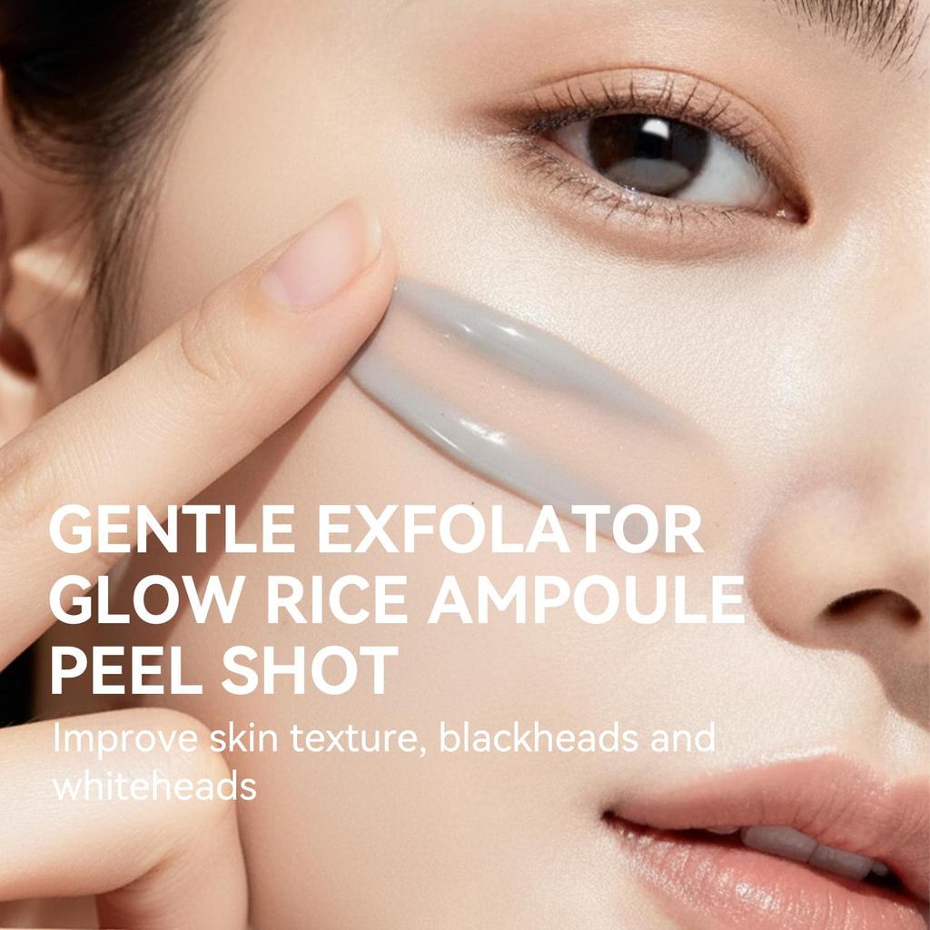 Exfoliating Black Rice Ampoule-Gentle Peel & Deep Hydration-Leaving Skin Cleaar And Smooth-Suitable For All Skin Types, 100ml