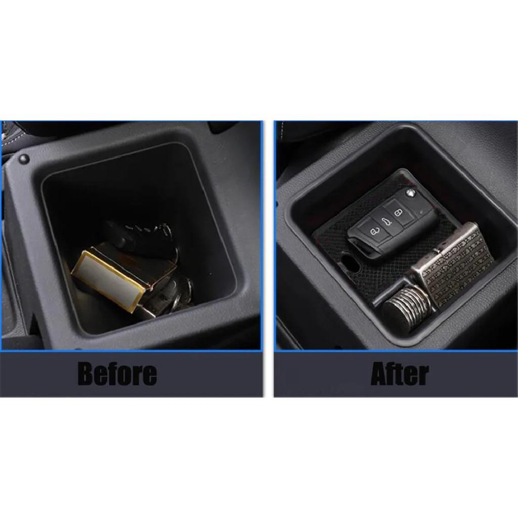 Car Armrest Storage Box For Volkswagen T-Cross T-ROC Golf Sportsvan SV Jetta MK6 GTI MK6 R20/Golf 6 Scirocco Teramont Atlas