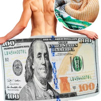 Creative USA Dollar Towel Microfiber Beach Towel Absorbent Quick Dry Soft Yoga Swimming Resort Mountain Climbing Towel