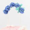 1pcs Bow Flower Cake Topper for Wedding Party Decoration Dessert