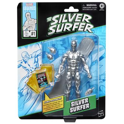 Hasbro Marvel Legends Series Ασημένιος Σέρφερ Σέρφερ Συλλεκτικό 15cm Φιγούρα Δράσης Παιχνίδι G0815 Γνήσιο "Silver #1"