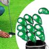 10 Stück PU-Leder Eisen und Wedges Golfschlägerkopfhülle Golf Eisen Headcover Schutzhülle zum Schutz Ihrer Golfschläger