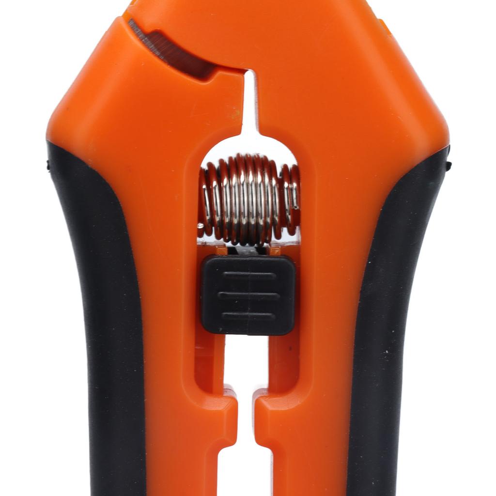 Garden Shrs 6.5in Spring Load Reduce Fatigue Comfortable Grip Safe Secure Garden Scissors
