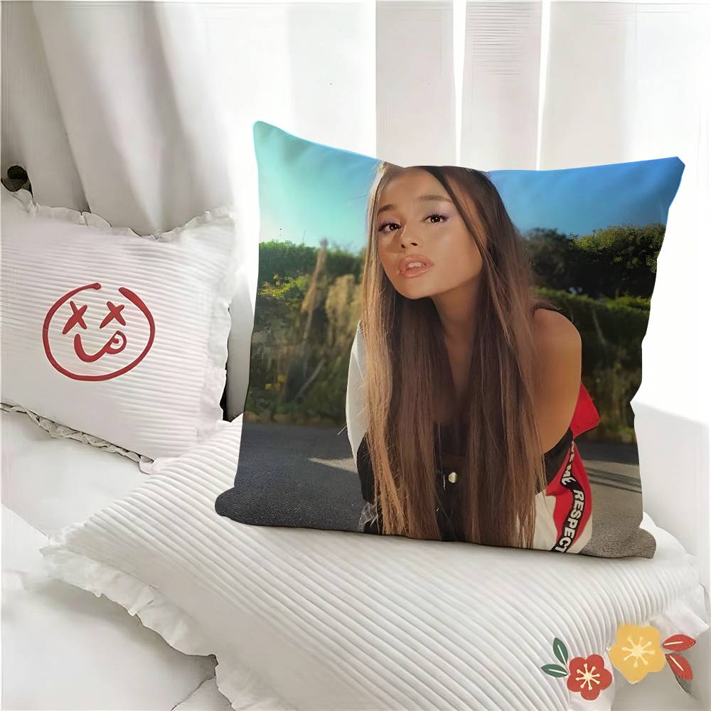 pc AAriana GrandeS Pillow Case Fashion Square Pillowcase Bedroom Sofa Room Ins Decoration Leisure