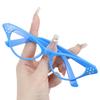Vintage Glasses for Adult and Kids with Rhinestones Unisex Nerd Styles Clear Lens Glasses for Cosplay Costume Party