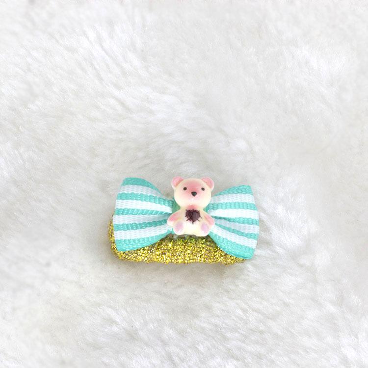 Yorkshire Terrier & Maltese Bow Hair Clip, Ideal for Dogs & Cats.