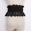 Elastic Bowknot Cinch Belt Elegant Dress Waistband Versatile Lace Waist Belt  for Women