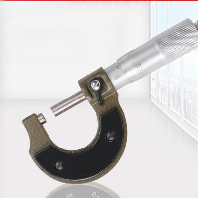 0-25MM Mikrometer-Satz: Mikrometerwerkzeug mit Karte
