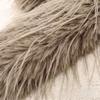 New Faux Fur Women Scarf Long Fluffy Shawl Wrap Solid Color Winter Warm Neck Cover