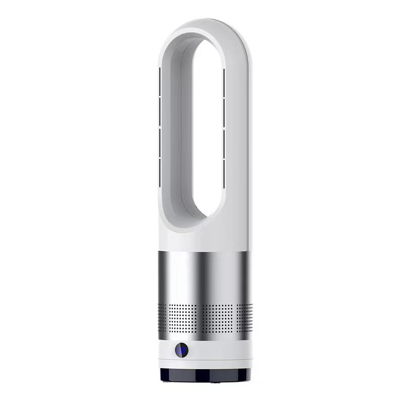 Silent Bladeless Fan with Air Purification, 12/14/16 Inch, Oscillating Desktop/Floor Model