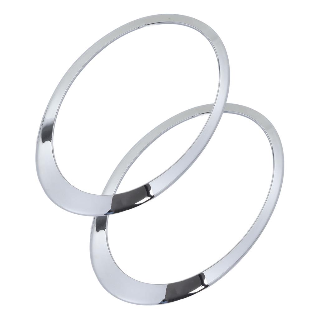 Left Right Headlight Trim Ring Headlamp Bezel 51137351371 for Clubman F54 2014‑2019 Electrosilvering