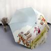Hundred Acre Wood, Winnie-the-Pooh Themed Automatic Opening and Closing Umbrella, Brightly Colored 8-rib Portable Umbrella, Suitable for Men and Women