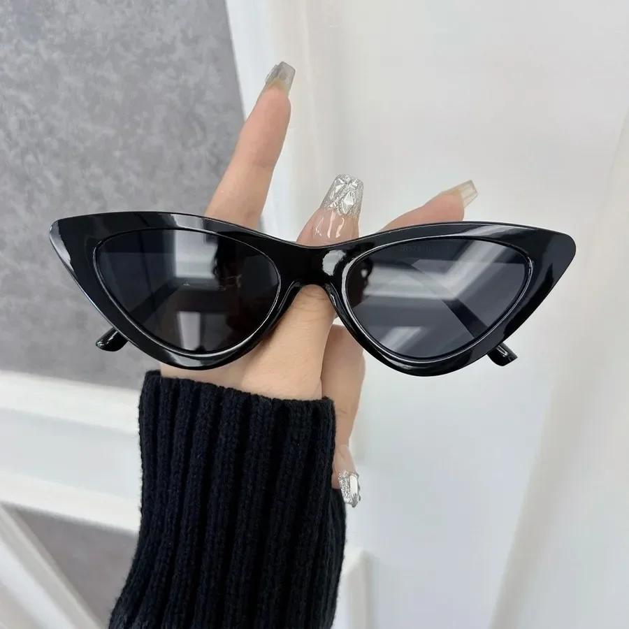 Designer Brand Cat Eye Sunglasses Women Men Colorful Small Frame Sun Glasses Female Mirror Colors Beautiful Fashion